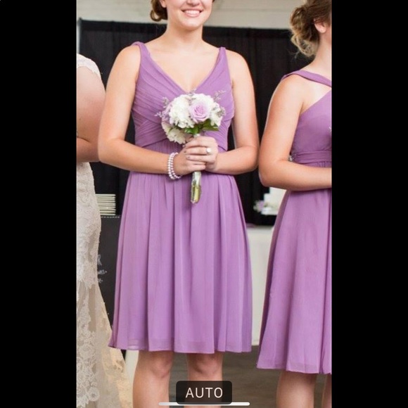 David's Bridal | Dresses | Wisteria Davids Bridal Bridesmaid Dress Size 6 |  Poshmark